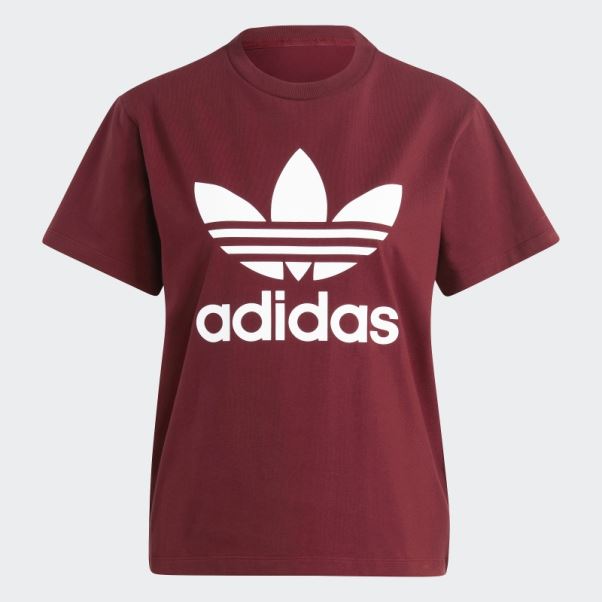 Tee Shirt Adidas Adicolor Classics Trefoil Rouge