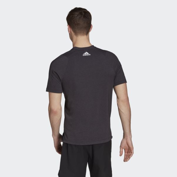 Adidas Train Icon 3-bar Training Tee Noir