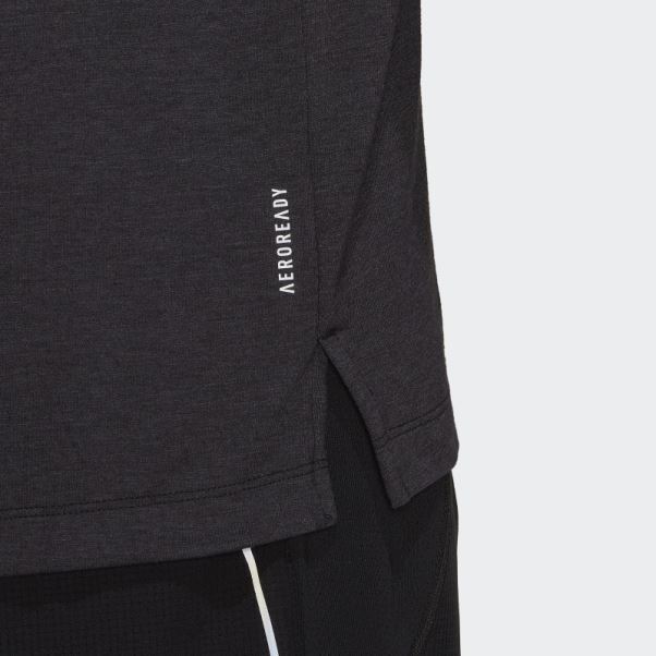 Adidas Train Icon 3-bar Training Tee Noir