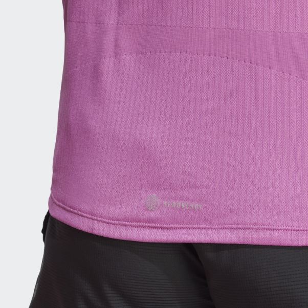 Lilas Parley Adizero Run Débardeur Adidas