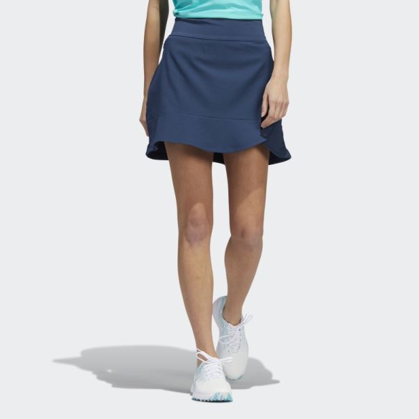 Jupe Adidas Bleu Marine à Volants