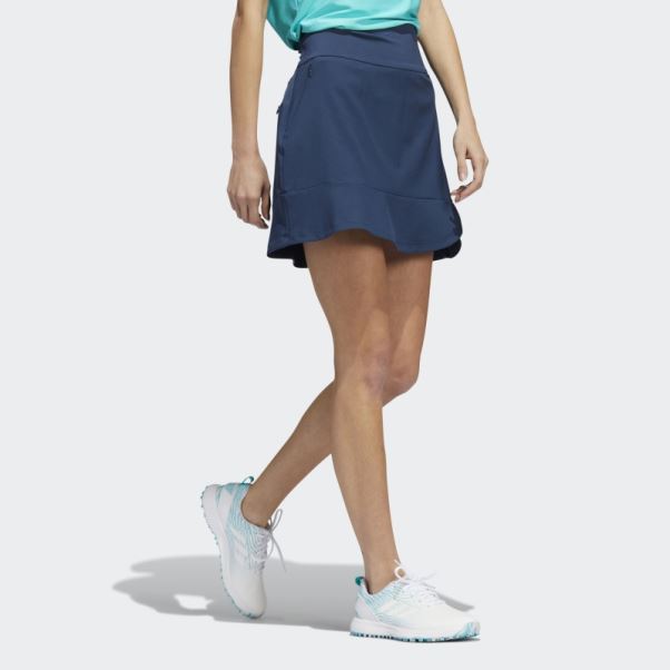 Jupe Adidas Bleu Marine à Volants