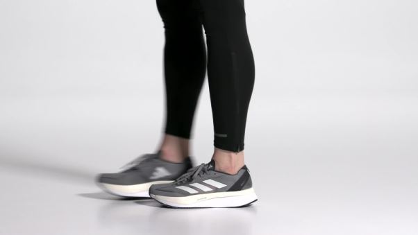 Chaussures De Course Adizero Boston 11 Gris Adidas