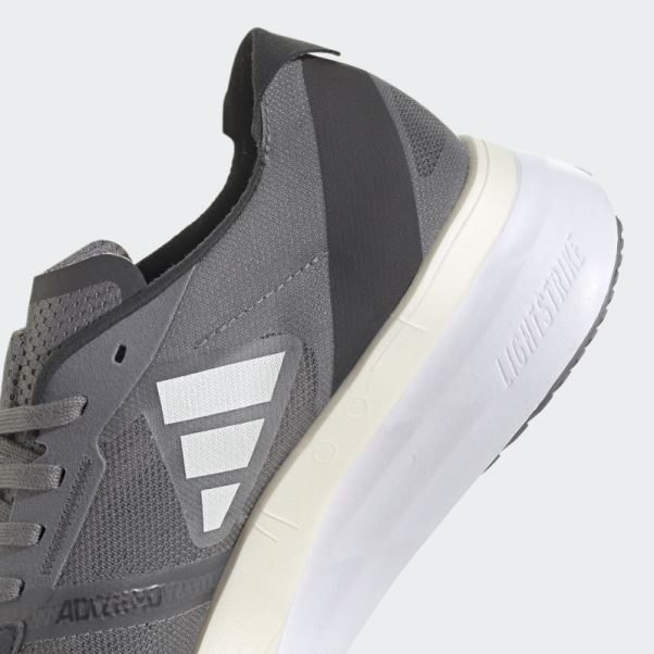 Chaussures De Course Adizero Boston 11 Gris Adidas