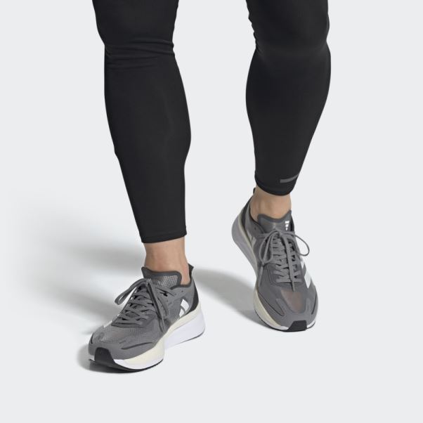 Chaussures De Course Adizero Boston 11 Gris Adidas