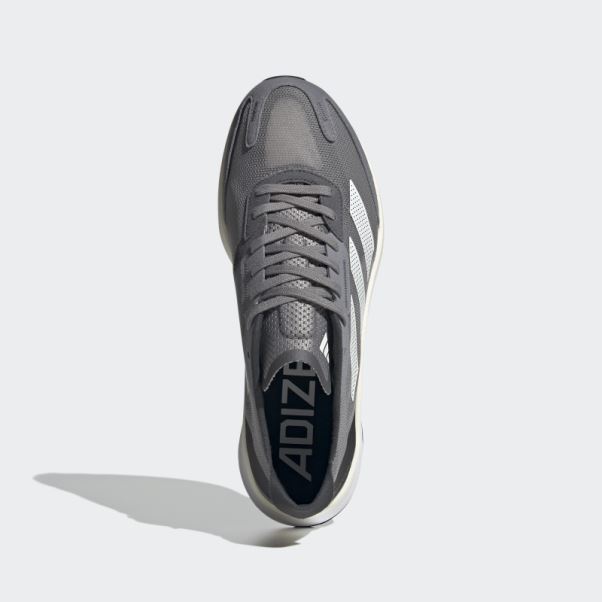 Chaussures De Course Adizero Boston 11 Gris Adidas