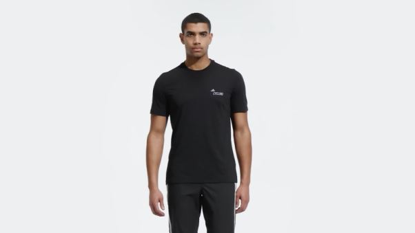 T-shirt Graphique De Cyclisme (neutre) Noir Adidas