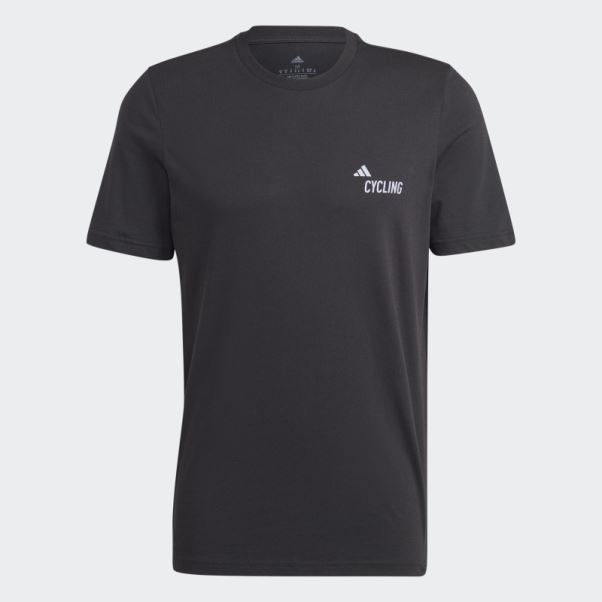 T-shirt Graphique De Cyclisme (neutre) Noir Adidas