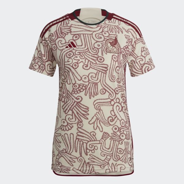 Maillot Extérieur Mexico 22 Adidas Blanc