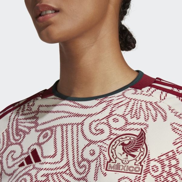 Maillot Extérieur Mexico 22 Adidas Blanc