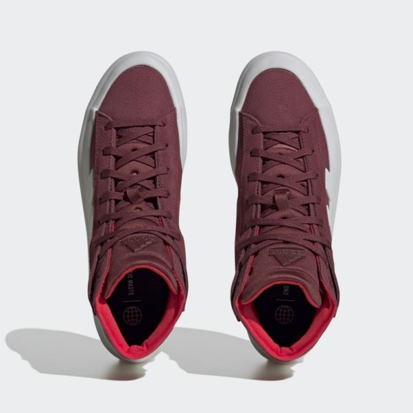 Znsored Hi Chaussures Adidas Rouge