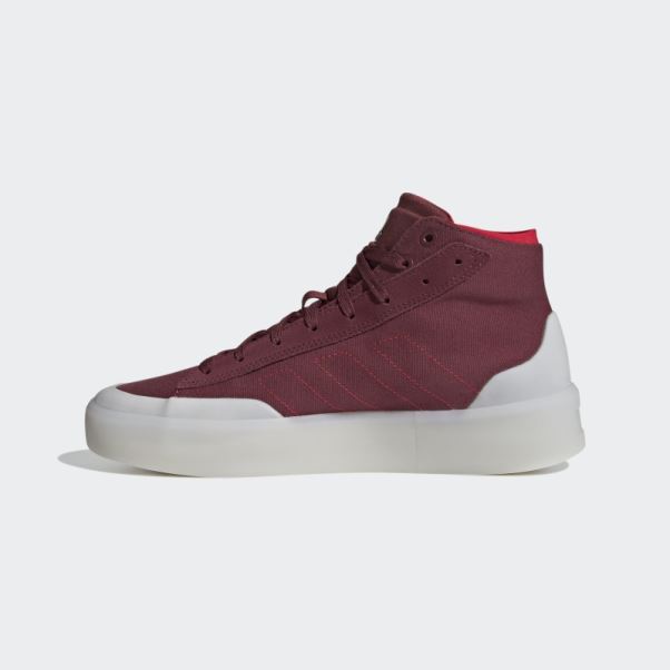 Znsored Hi Chaussures Adidas Rouge