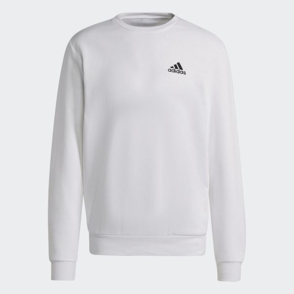 Sweat Polaire Essentials Blanc Adidas