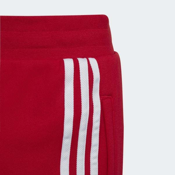 Pantalon 3 Bandes Adidas écarlate