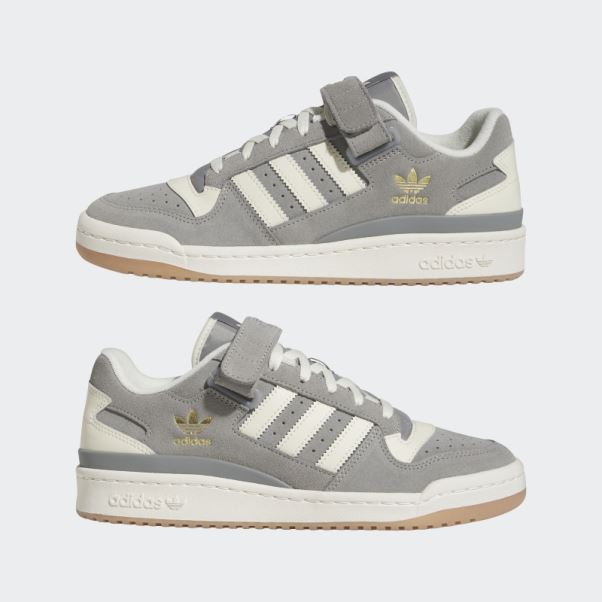 Forum Low Chaussures Gris Adidas