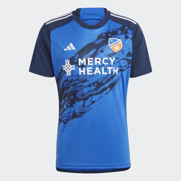 Adidas Maillot Domicile Fc Cincinnati 23/24 Bleu