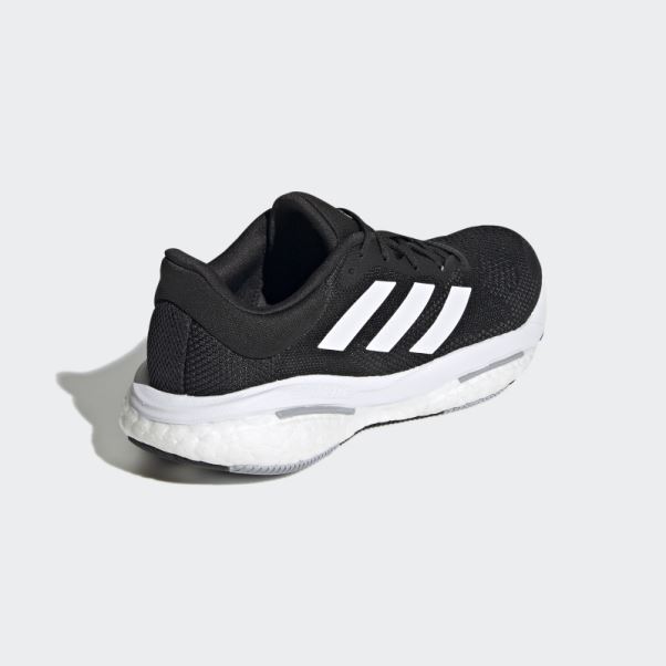 Adidas Solar Glide 5 Chaussures De Course Larges Noires