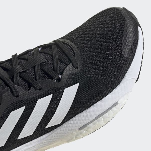Adidas Solar Glide 5 Chaussures De Course Larges Noires