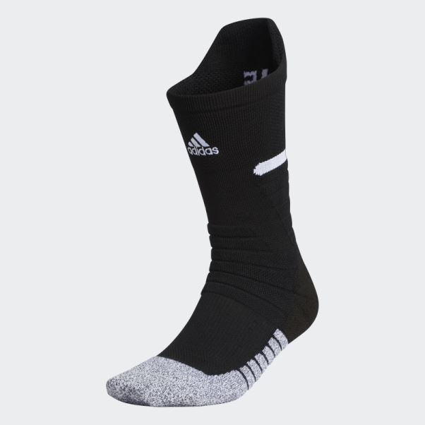 Adidas Adizero Football Chaussettes Matelassées Noir