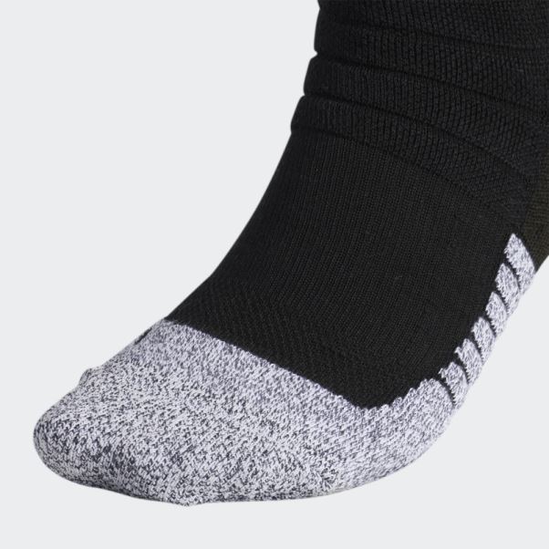 Adidas Adizero Football Chaussettes Matelassées Noir