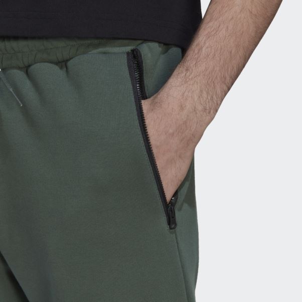 Future Icons Pantalon 3 Bandes Vert Oxyde Adidas