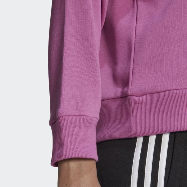 Sweat Ample à Logo Adidas Essentials Lilas