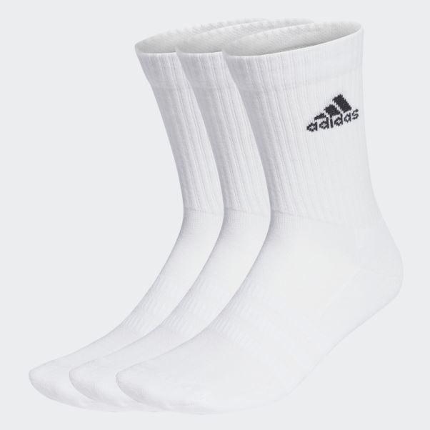 Chaussettes Mi-mollet Adidas Blanches 3 Paires