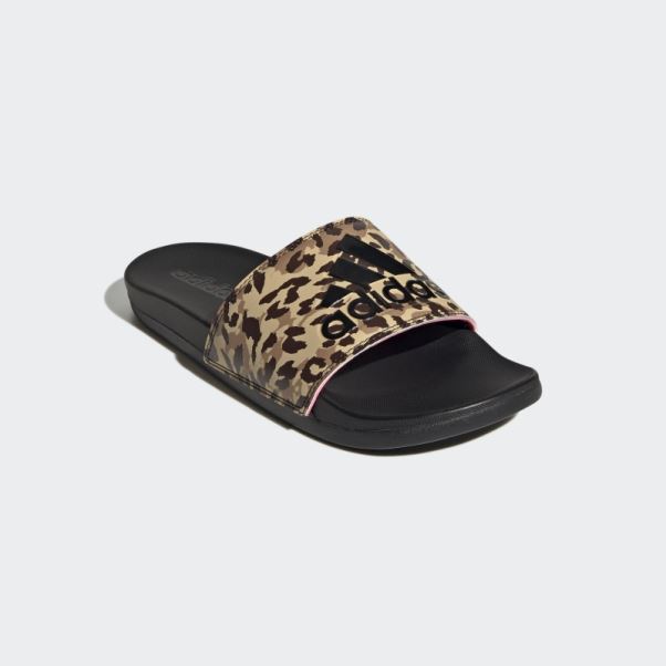 Adidas Adilette Confort Diapositives Faisceau Rose
