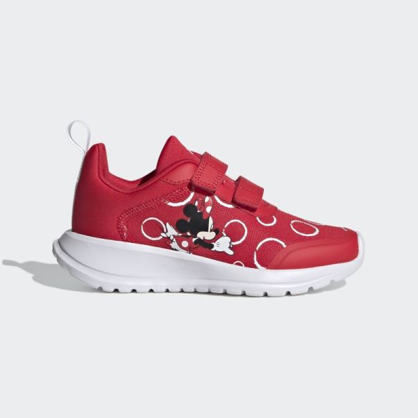 Ray Rouge Adidas X Disney Mickey Et Minnie Tensaur Chaussures Mode