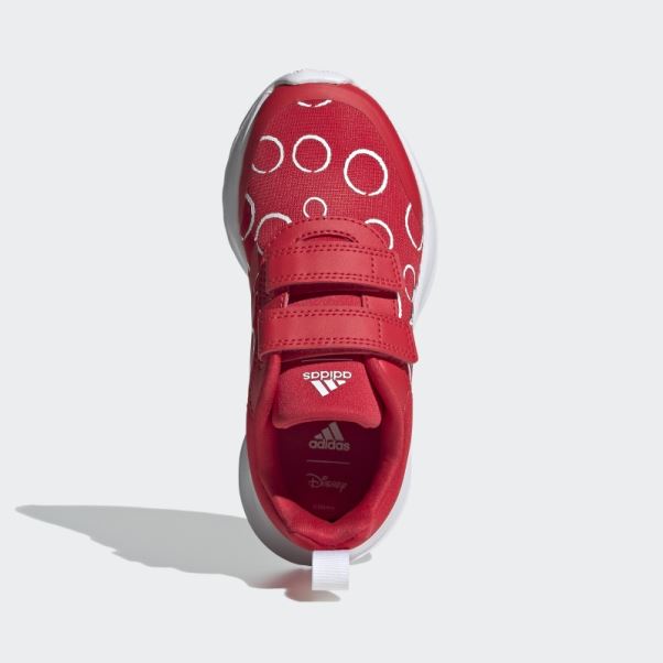 Ray Rouge Adidas X Disney Mickey Et Minnie Tensaur Chaussures Mode