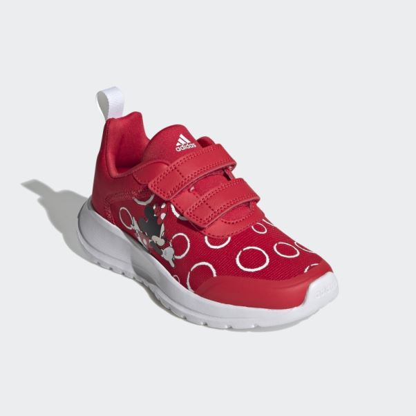 Ray Rouge Adidas X Disney Mickey Et Minnie Tensaur Chaussures Mode