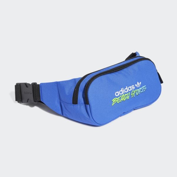 Sac Banane Adidas Beach Sports Bleu Vif