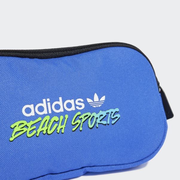 Sac Banane Adidas Beach Sports Bleu Vif