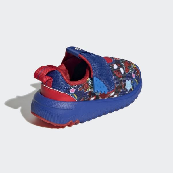Adidas X Disney Suru363 Spider-man Slip On Infant Chaussure Bleu Royal Chaud