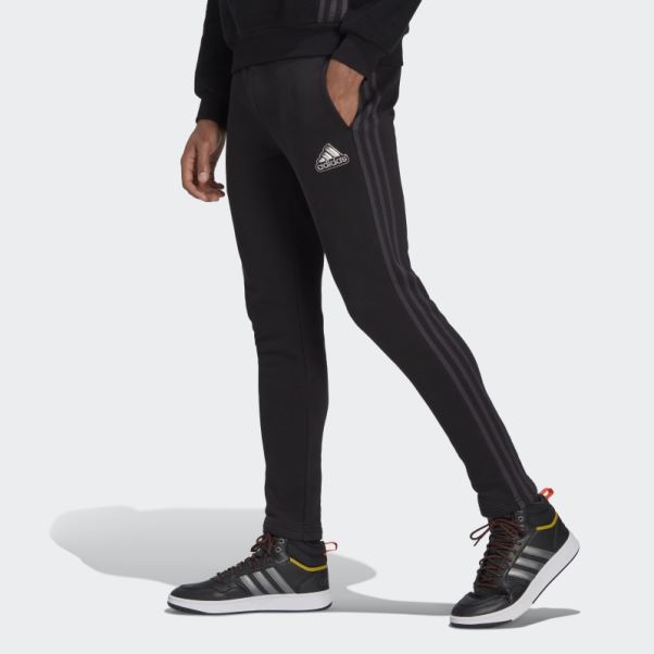 Adidas Essentials - Pack De Jogging Vacances En Molleton Noir