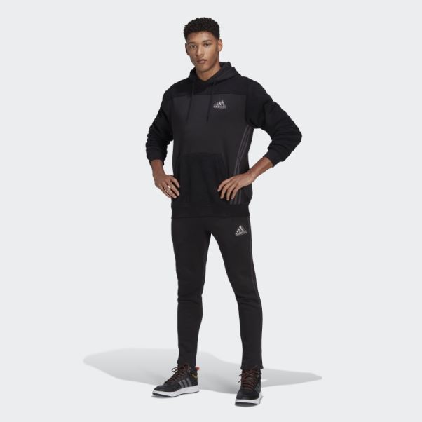 Adidas Essentials - Pack De Jogging Vacances En Molleton Noir