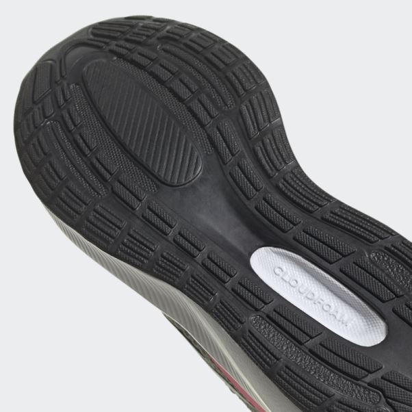 Chaussures Adidas Falcon 3 Sport Lacets Grises