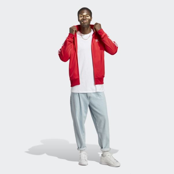 Veste De Survêtement Adicolor Classics Firebird écarlate Adidas