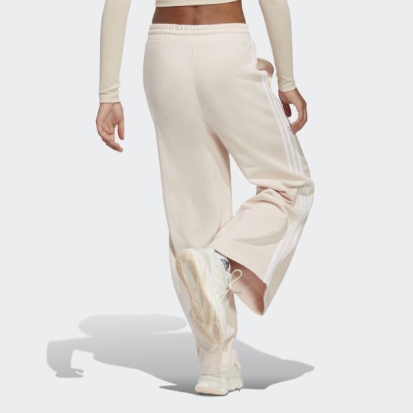 Pantalon Large En Molleton à 3 Bandes Essentials Quartz Adidas