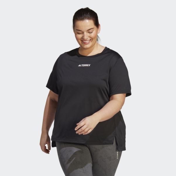 Terrex Multi Tee (taille Plus) Noir Adidas