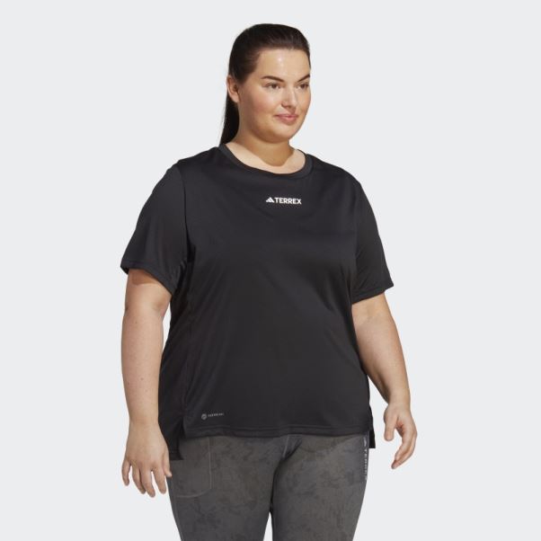 T-shirt Terrex Multi (taille Plus) Noir Adidas
