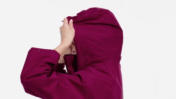 Veste Terrex Traveer Rain.rdy Adidas Berry