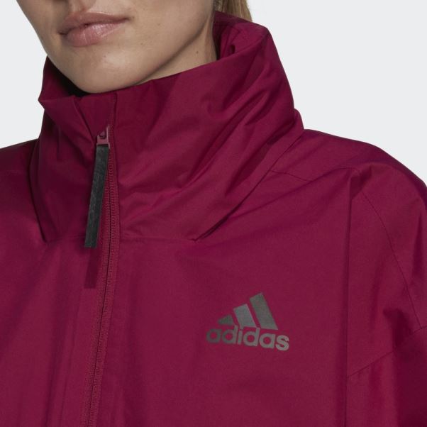 Veste Terrex Traveer Rain.rdy Adidas Berry