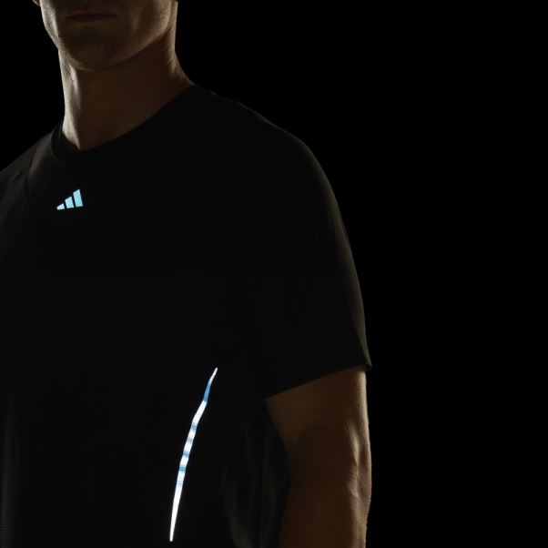 Heat.rdy Hiit T-shirt D'entraînement Surélevé Noir Adidas