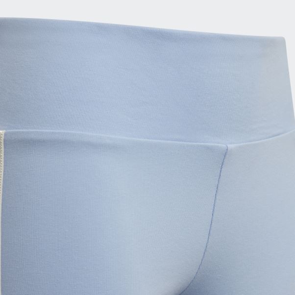 Legging Bleu Taille Haute Imprimé Graphique Adidas