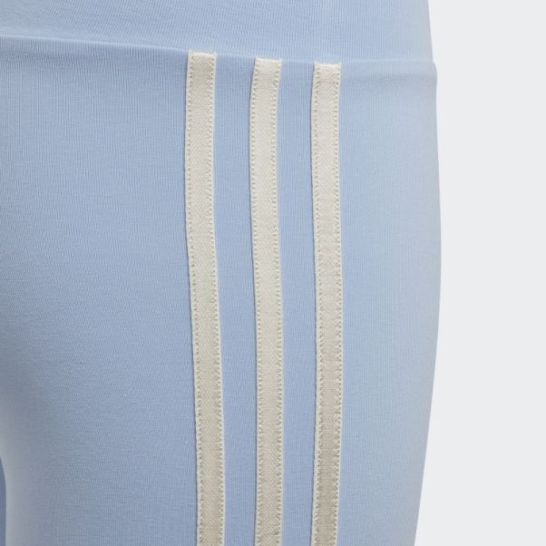 Legging Bleu Taille Haute Imprimé Graphique Adidas