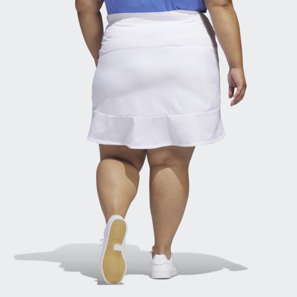 Jupe Adidas Blanche à Volants (grande Taille)