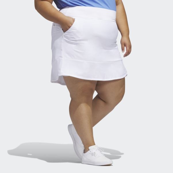 Jupe Adidas Blanche à Volants (grande Taille)