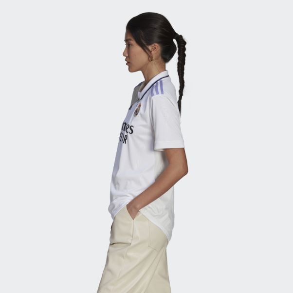 Maillot Domicile Real Madrid 22/23 Adidas Blanc
