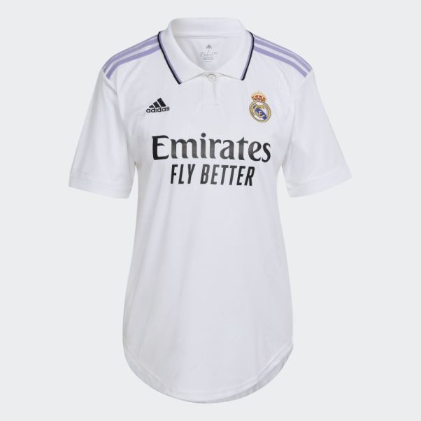 Maillot Domicile Real Madrid 22/23 Adidas Blanc